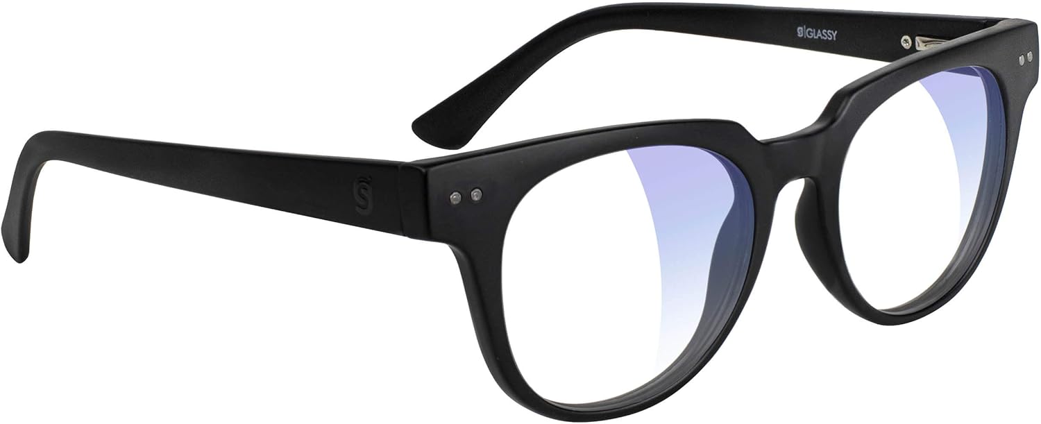 GLASSY Lox Plus Blue Light Blocking Glasses with Anti Reflective Coating Pack of 2