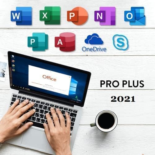 Office 2021 Professional Plus | Lifetime License Validity | Product Keycard | 1 PC | Windоws 10 / 11 (not macOS)