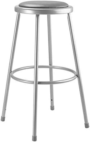 30inH Padded Stool ICA260 Pack of 2