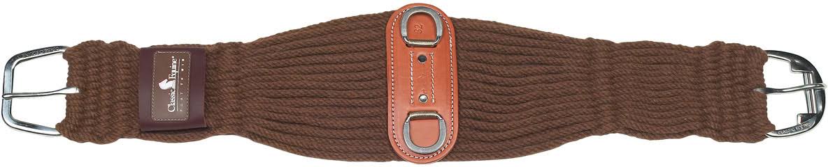 Classic Equine 100 Alpaca Roper Cinch, Natural, 28x22