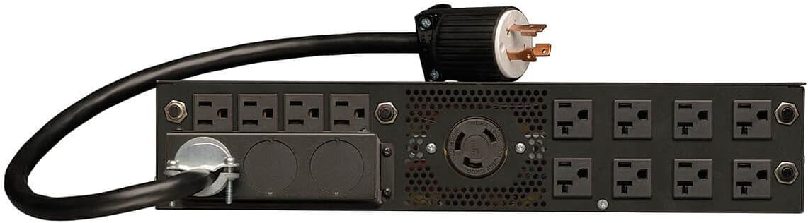 Tripp Lite SmartOnline Step Down Isolation Transformer, 208/240V to 120V, 6kVA, 6kW, 2U Rack-Mount, TAA (SU6000XFMR2UTAA)