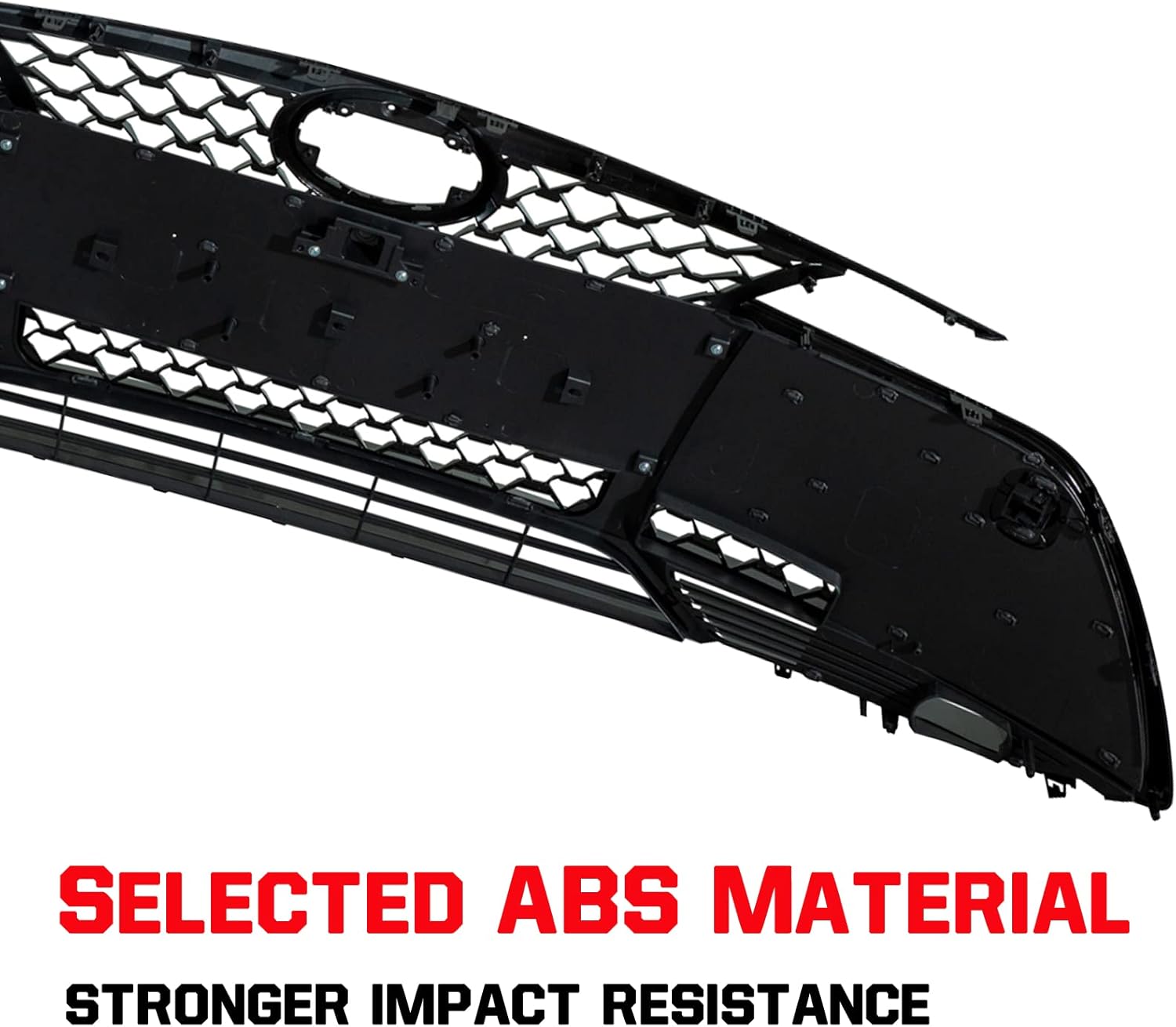 QINMEI REFIT Refit Grille Compatible with 2019 - 2021 Toyota Avalon, Auto Car Part Sports Version Accessories