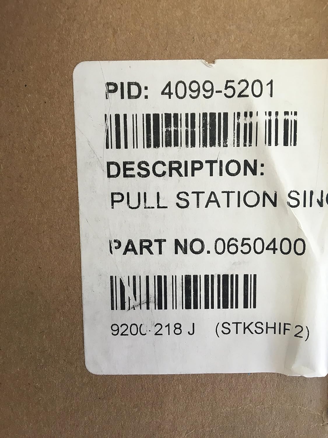 SIMPLEX 4099-5201 Pull Down Station Single Action W/MX Technology Pack of 2