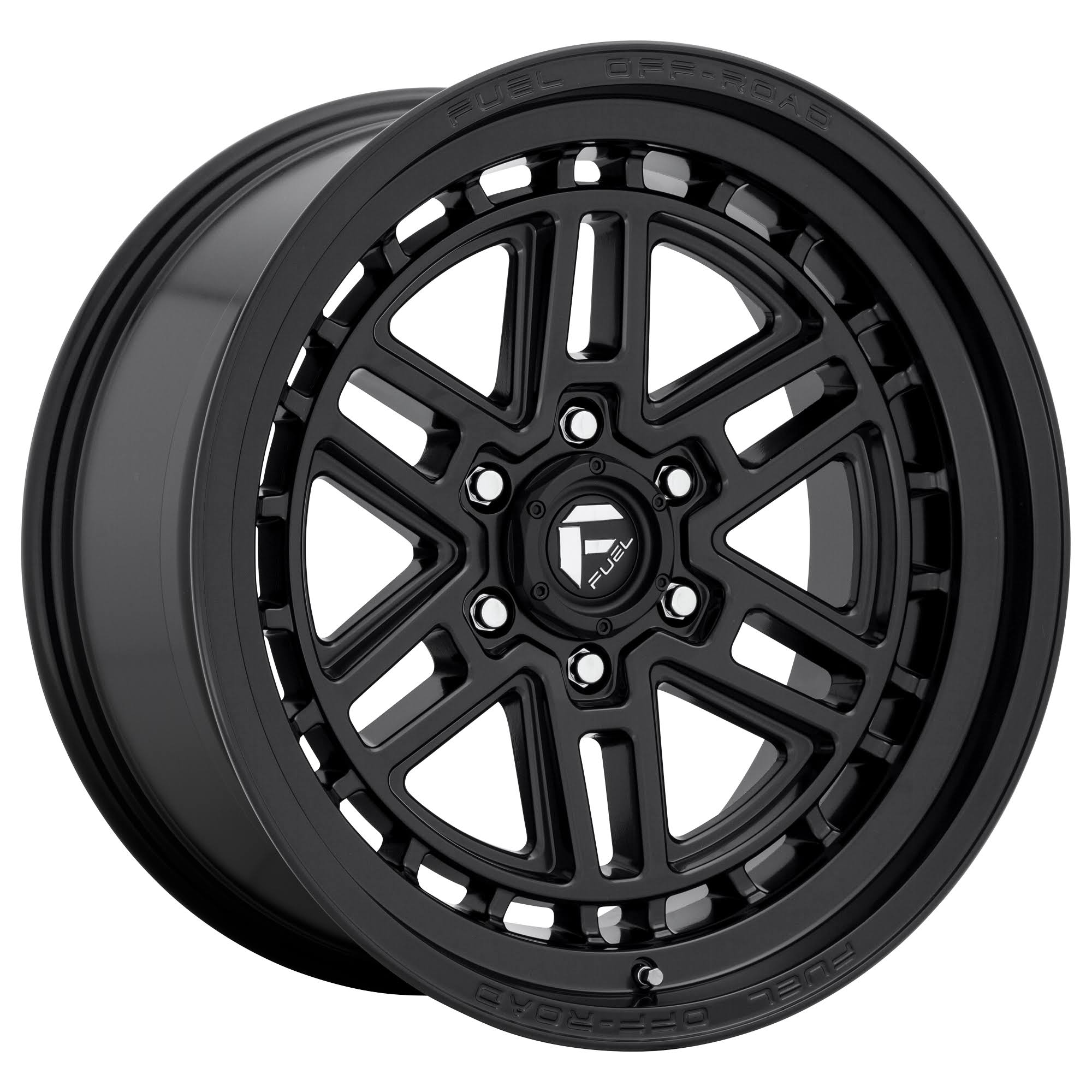 17x9 Fuel D667 Nitro Matte Black D66717907545