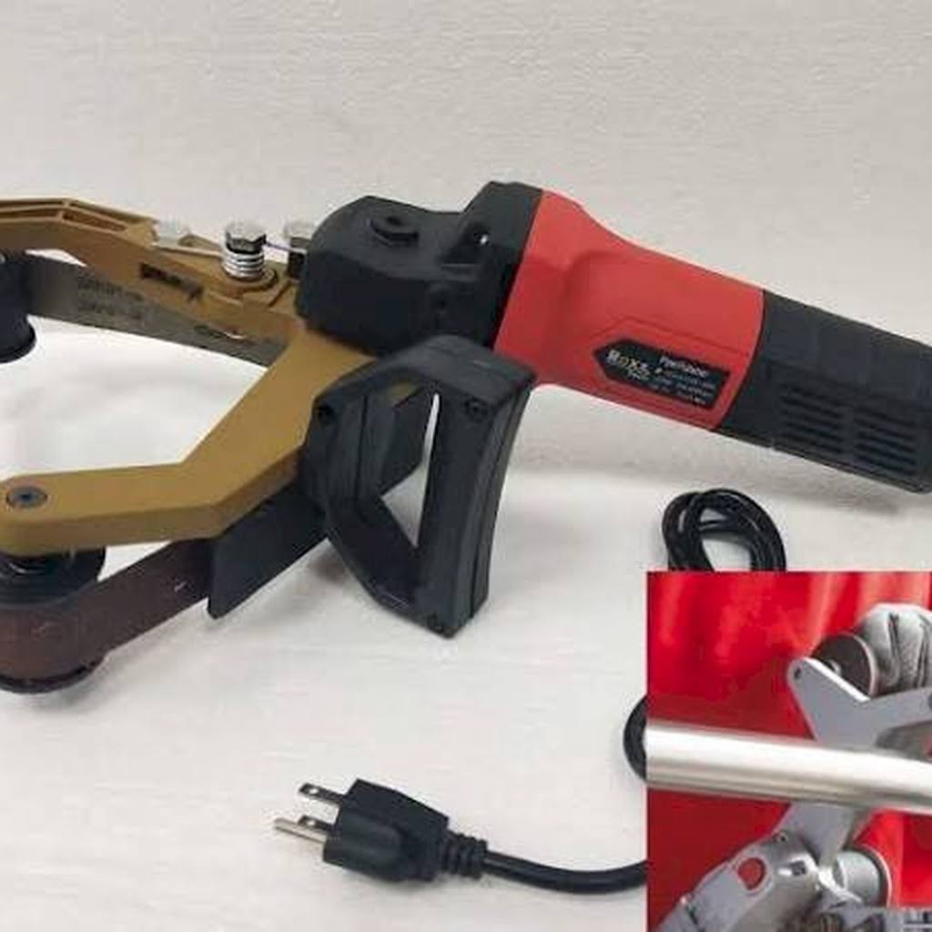 Stainless Steel 1000W Pipe Tube Polisher Sander Grinder Wet Dry Use - Black