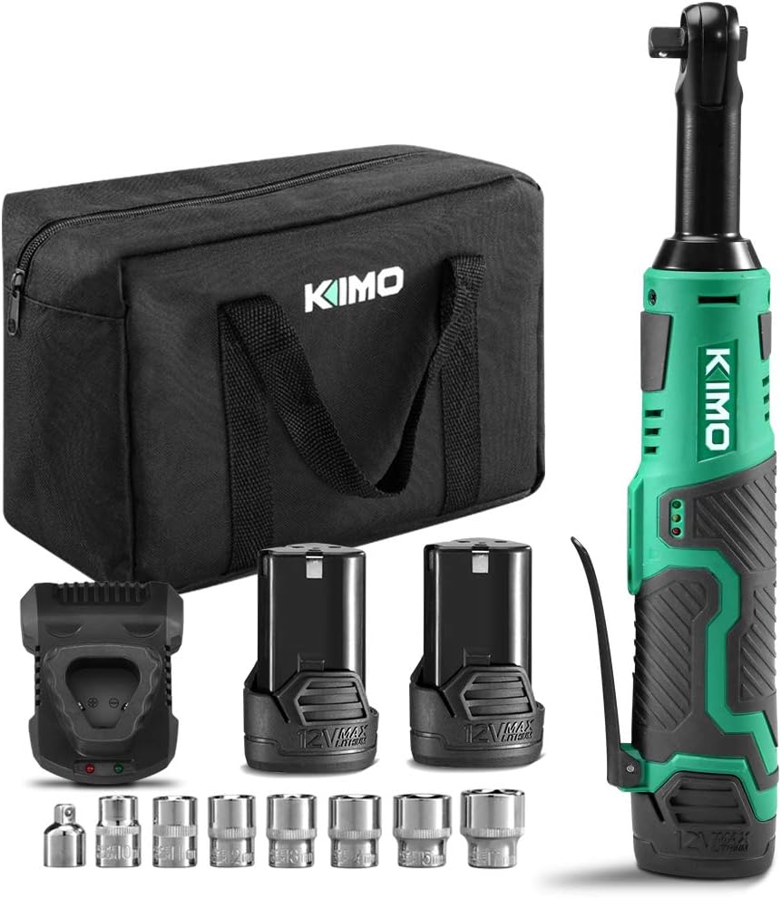 Extended Cordless Ratchet Wrench, 3/8