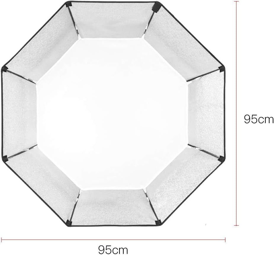 Godox SB-BW95 95cm Octagon Softbox Reflector for Photography Studio Strobe Flash Speedlite Speedlight (Bowens Mount) (95cm) Pack of 2