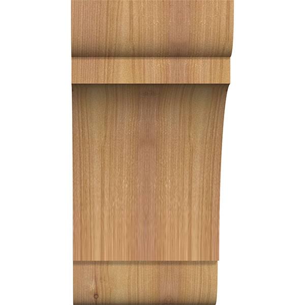 6x22W x 8x22D x 12x22H Olympic Rough Sawn Brace, Western Red Cedar