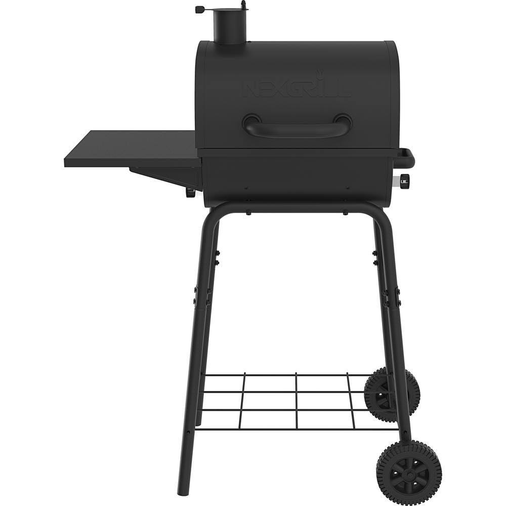 Nexgrill 17.5 in. Barrel Charcoal Grill in Black