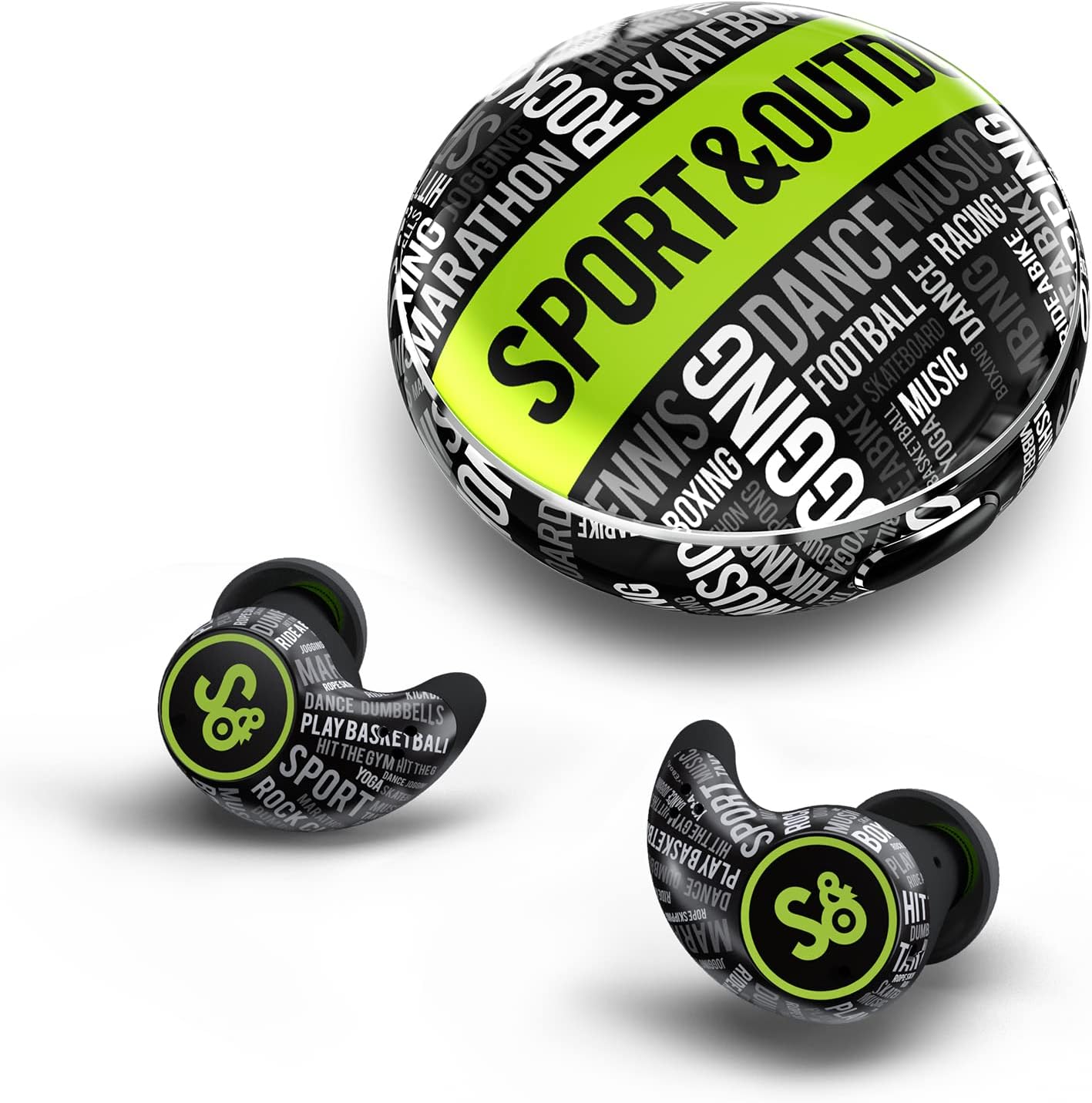 Mifo O5 Plus Gen 2 Wireless Earbuds,100 Hours of Playback in-Ear Headphones,Bluetooth 5.0 Wireless Earphones,IPX7 Sports Earbuds,Deep Bass Stereo Sound,Transparency Mode Earpods