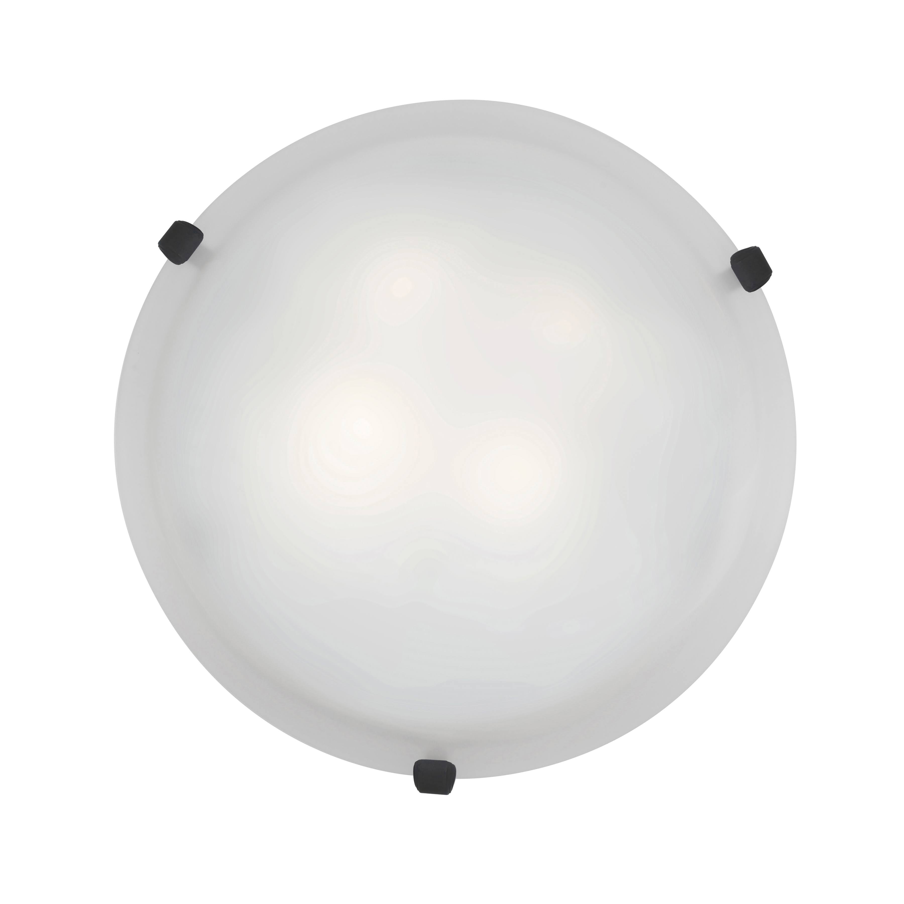 Access Lighting C23019WHALBEN1213BS Mona Flush-Mount in White