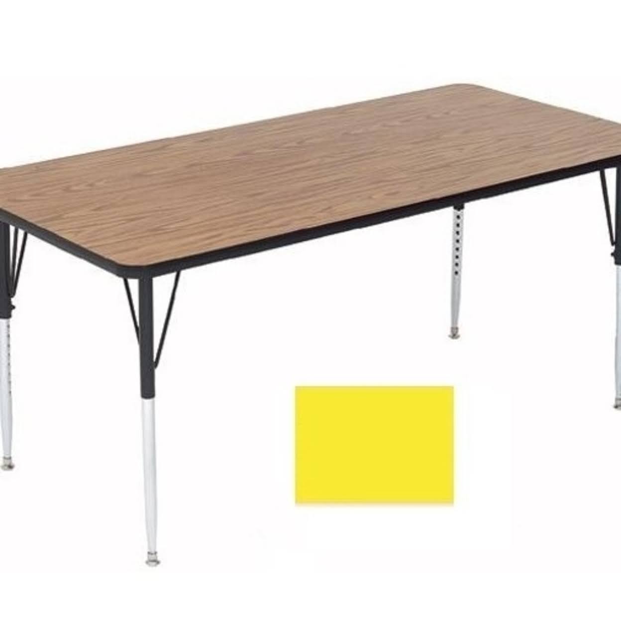 Correll Rectangle Activity Table Yellow