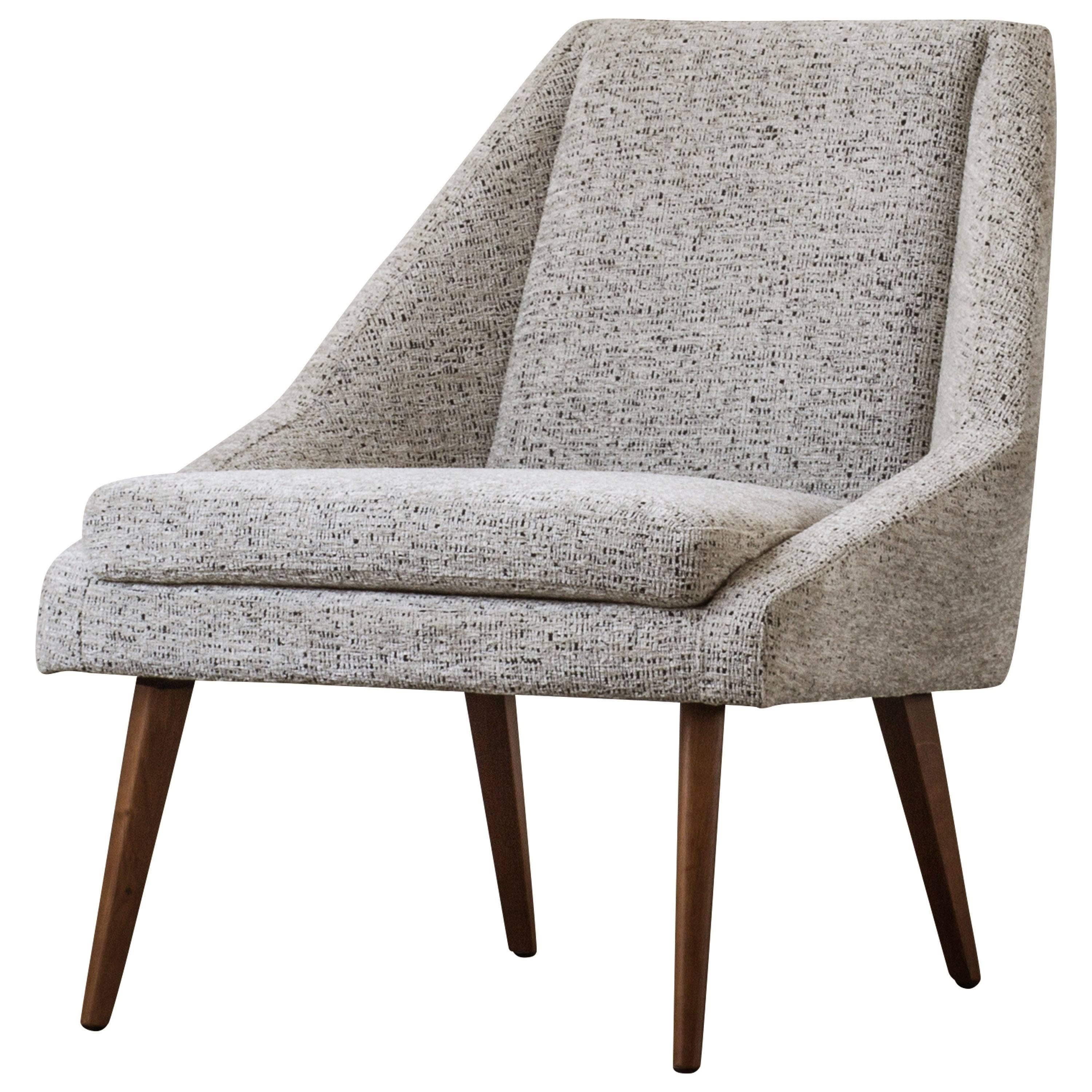 New Pacific Direct Enzo Fabric Accent Chair, Drizzle Gray