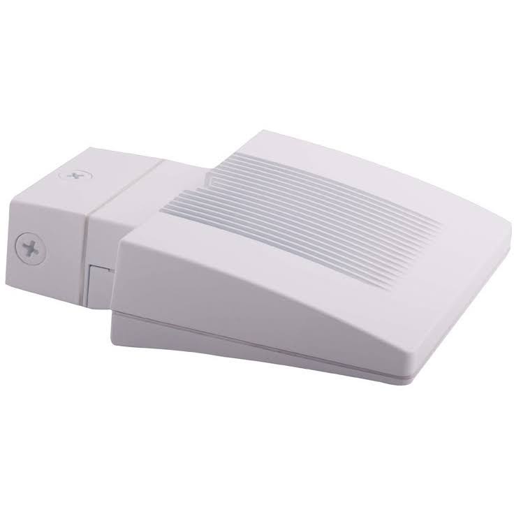 RAB WPLED26YW/PC - Lpack Wallpac 26W Warm LED Plate u0026 Junction Box + 120V PC White