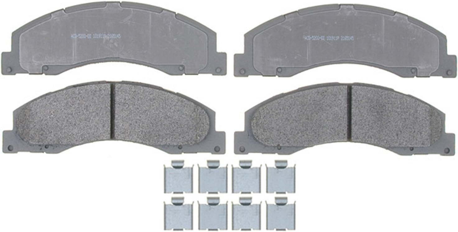 ACDelco Silver 14D1328MH Semi-Metallic Front Disc Brake Pad Set