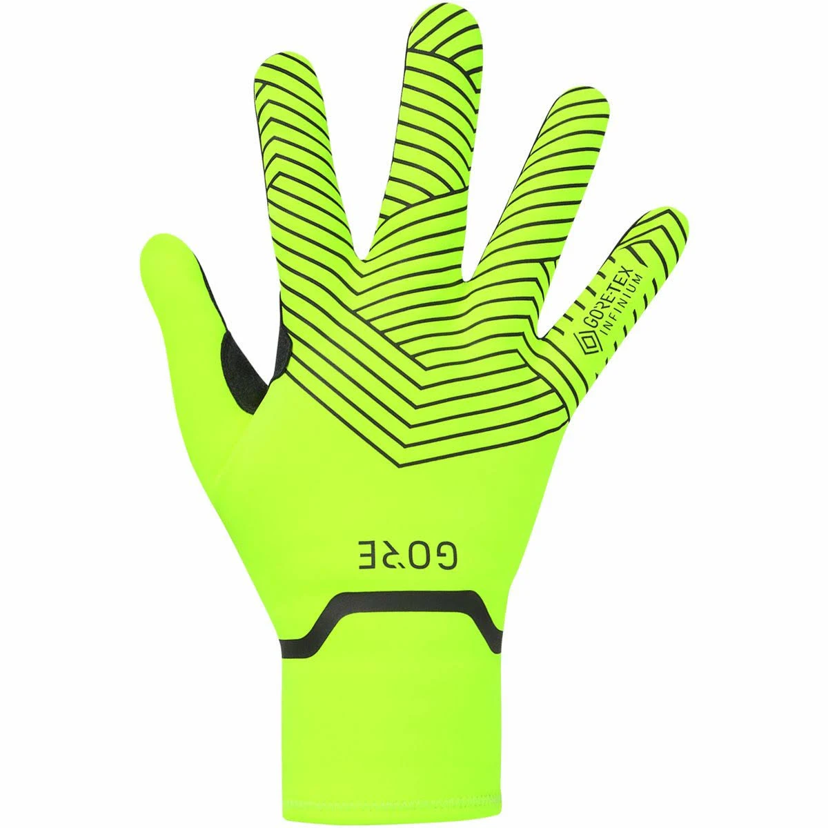 Gore Wear C3 Gore-Tex Infinium Stretch Mid Gloves Neon Yellow/Black, M