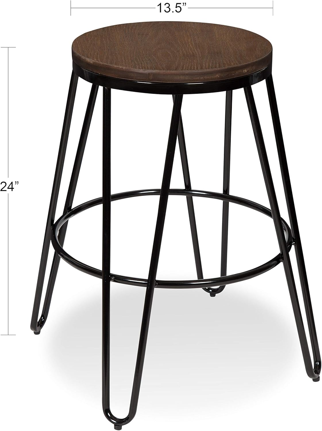Kate and Laurel Tully Bar Stool, 24