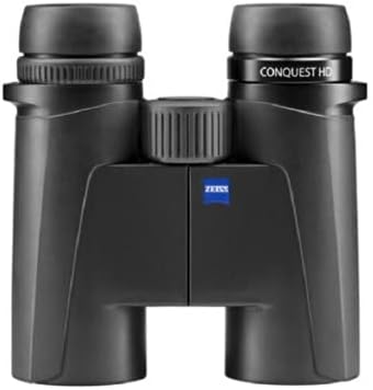 Zeiss 8x32 Conquest HD Binoculars (Black) with Lens Cleaning Kit and Moist Cleaning Wipes Pack