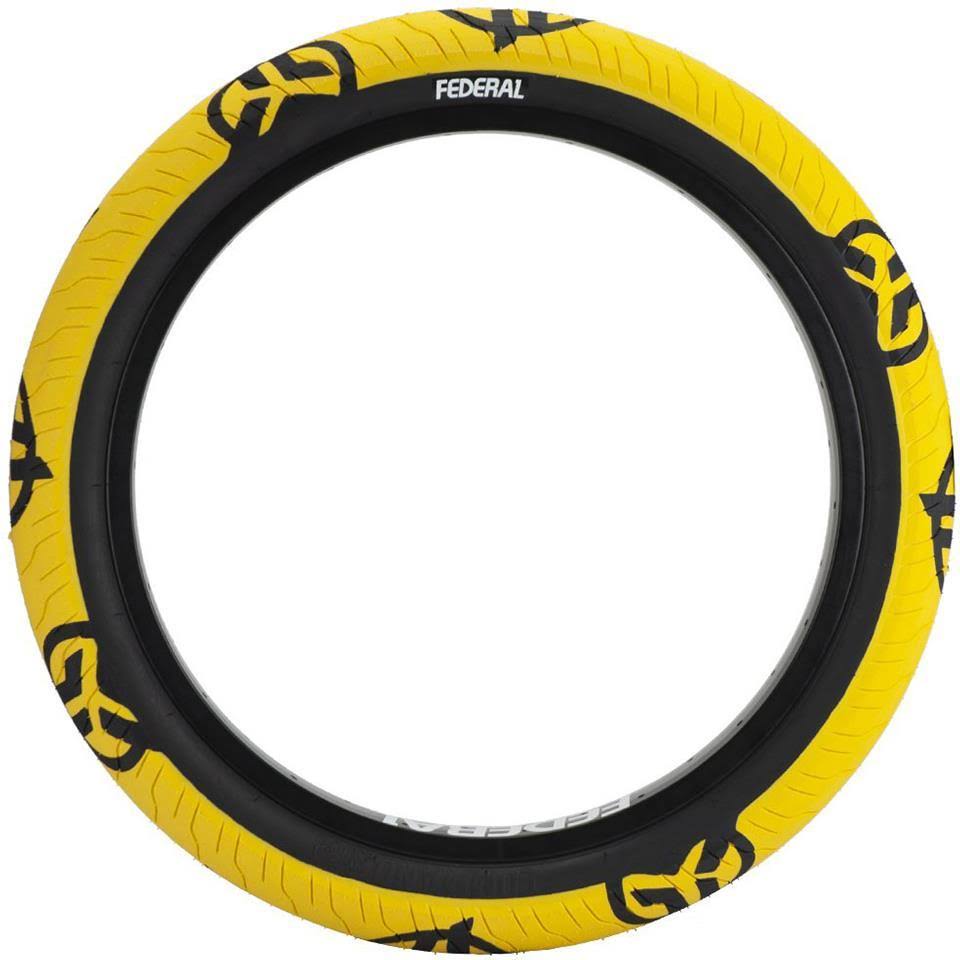 Federal Command LP Tire - Grey with Black Logos and Sidewalls - 2.4x22