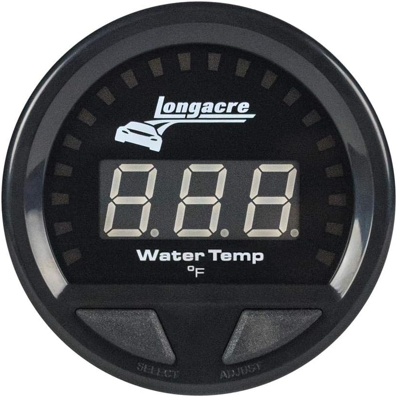 Longacre&reg; 52-46868 Digital Elite Waterproof Water Temp. Gauge
