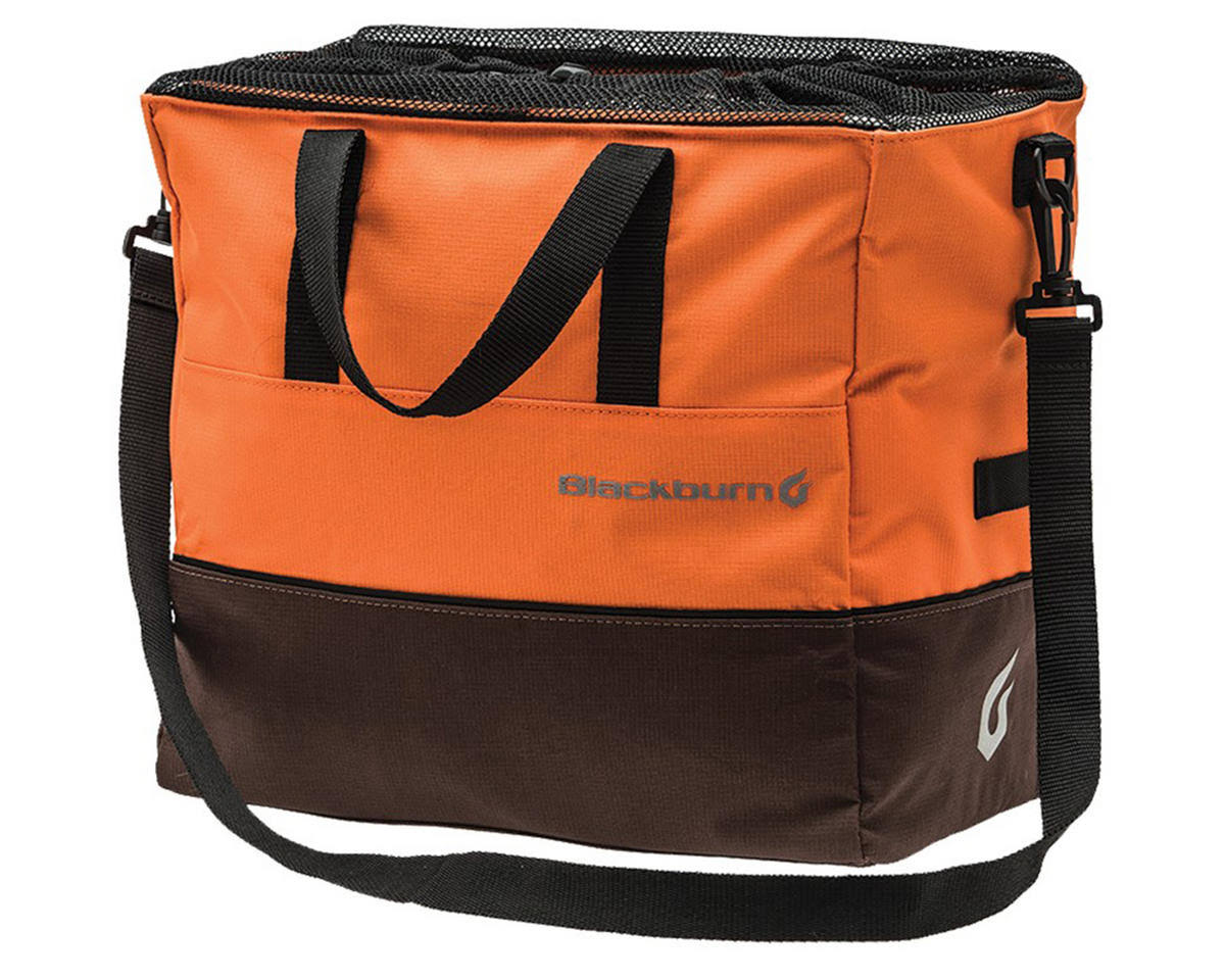 Blackburn Local Grocery Pannier - Orange - Brown