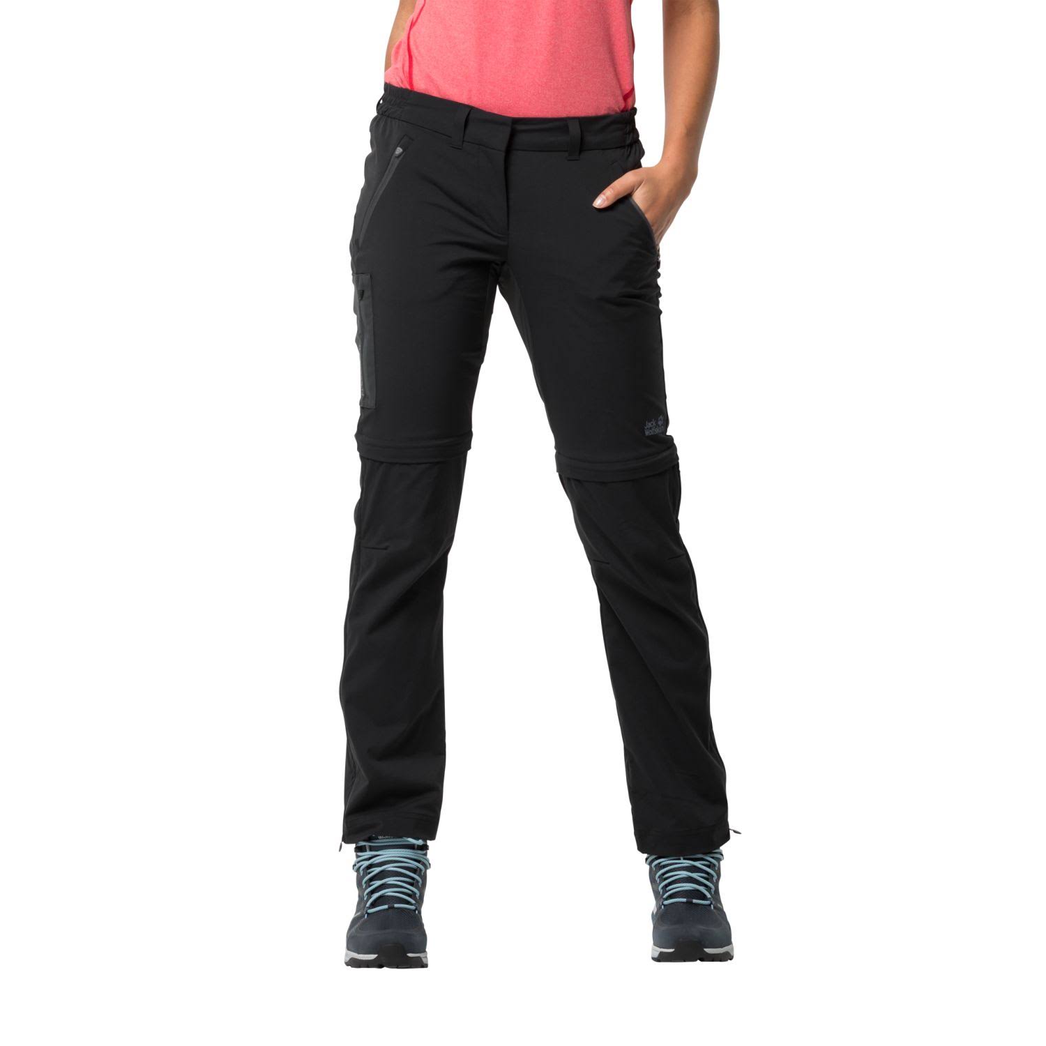 Jack Wolfskin Overland Zip Away W - Black 42