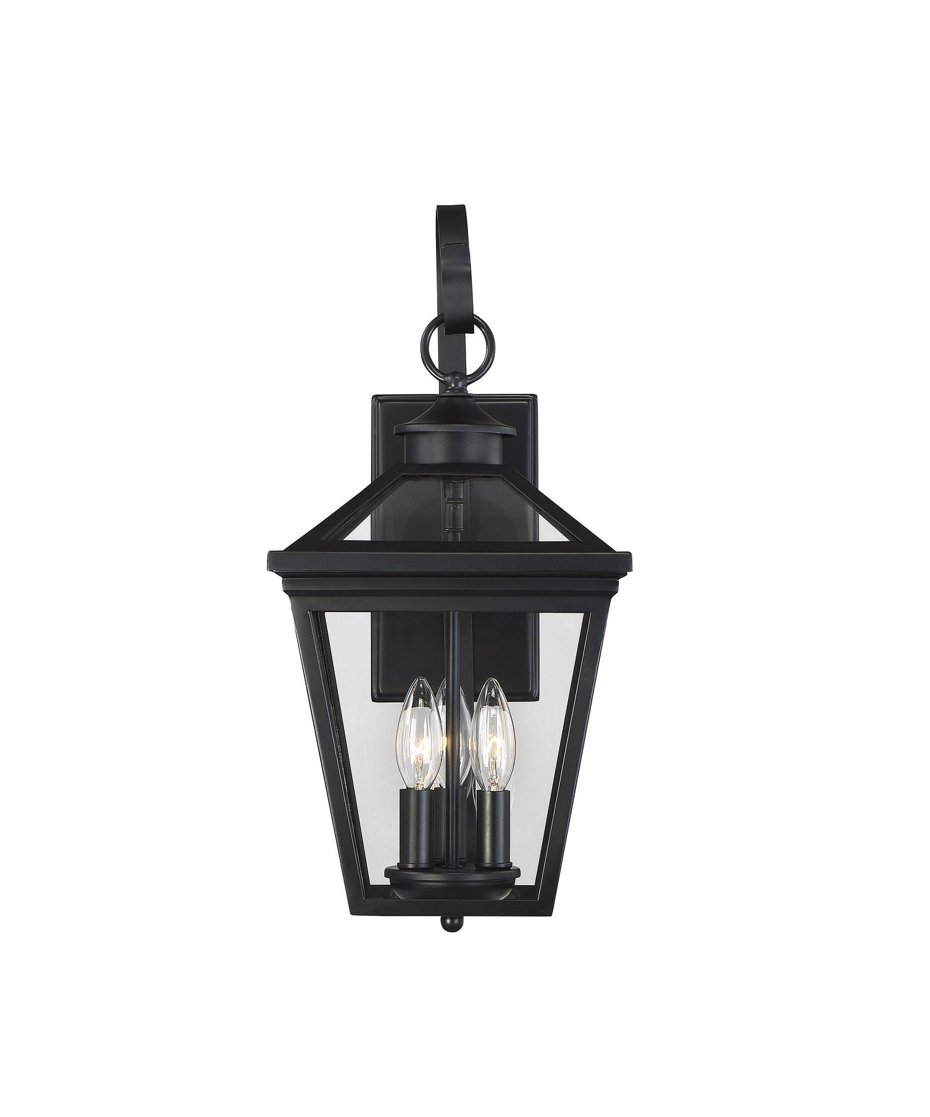 Savoy House 5-141-BK - Ellijay 9x22 Steel Wall Lantern, Black