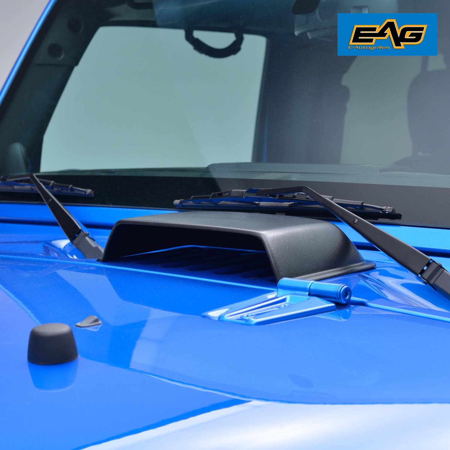EAG Black Heater Air Vent Hood Scoop for 07-18 Wrangler JK
