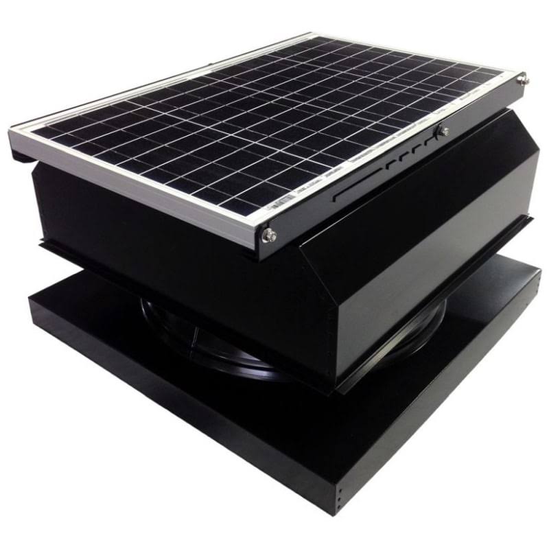 Attic Breeze 40W Curb Mount Attached Solar Attic Fan AB-4042A