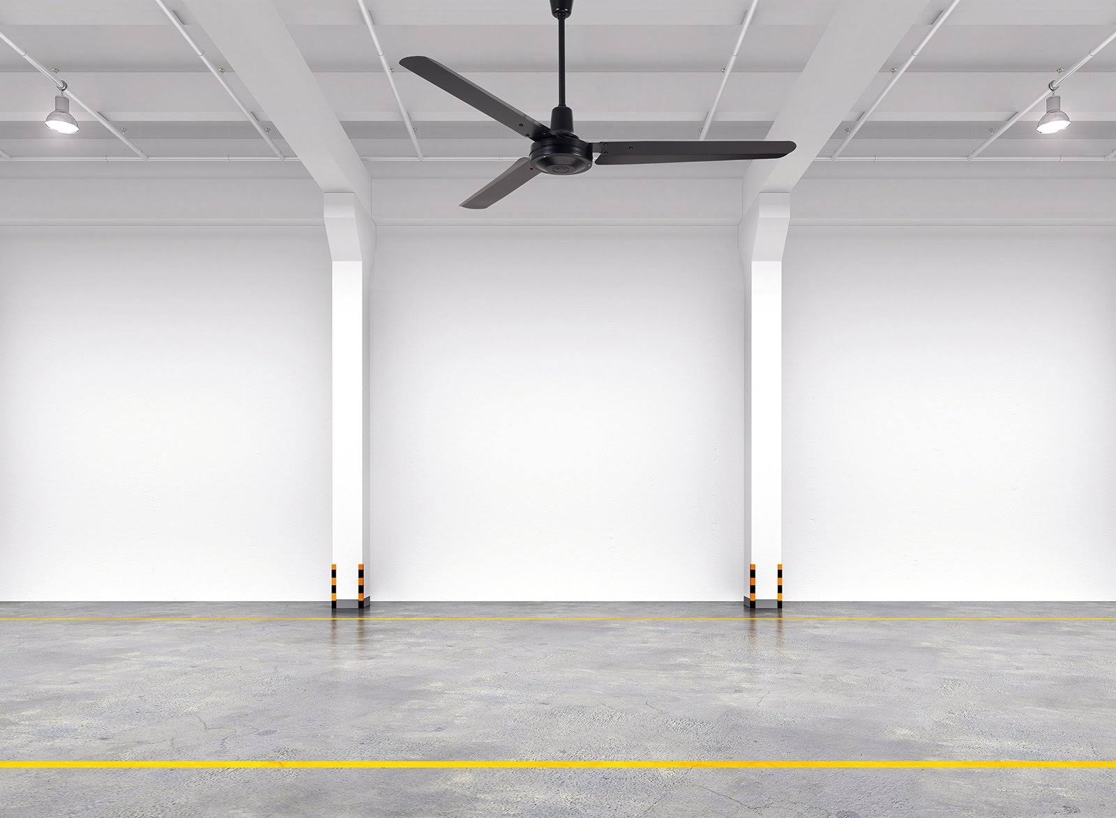 Emerson Hf956bq 56 inch Industrial Ceiling Fan, Black