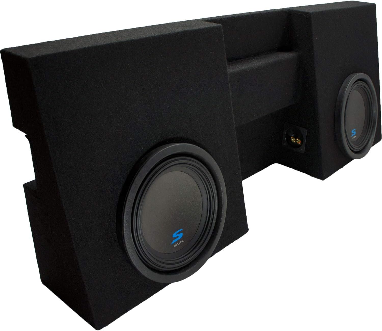 Alphine Bundle Compatible with 2005-2015 Toyota Tacoma S-W10D2 Dual 10