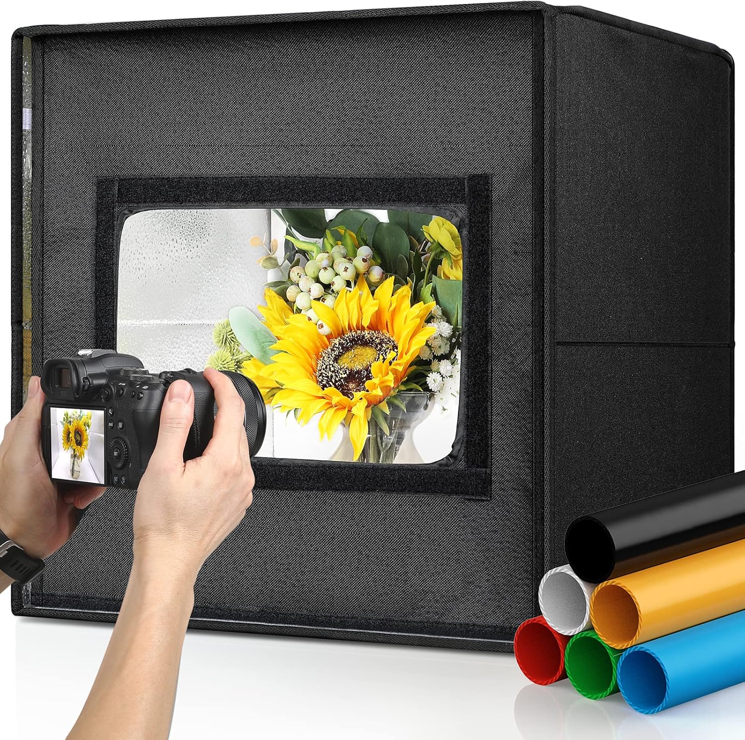Glendan Portable Photo Studio Light Box, 16