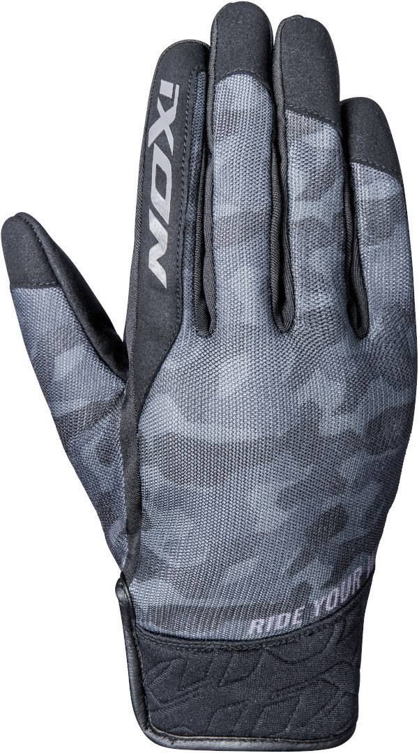 Ixon RS Slicker, Gloves - Black/Black/Grey - M