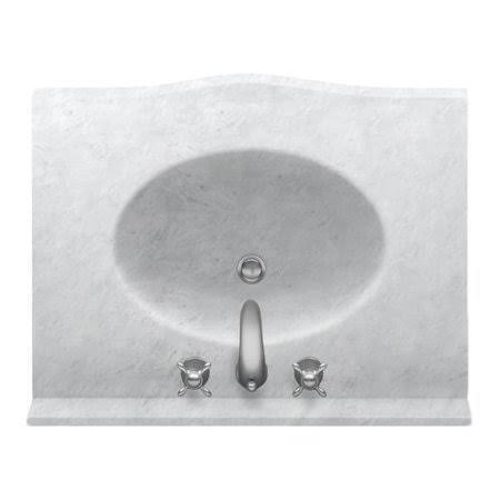 Swan Europa Solid Surface 31&& Single Bathroom Vanity Top, White