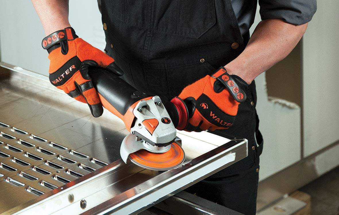 Walter 06F506 ENDURO-FLEX Abrasive Flap Disc [Pack of 10] - 60 Grit, 5 in. Grinding Disc with ECO-TRIM Backing. Surface Finishing Discs