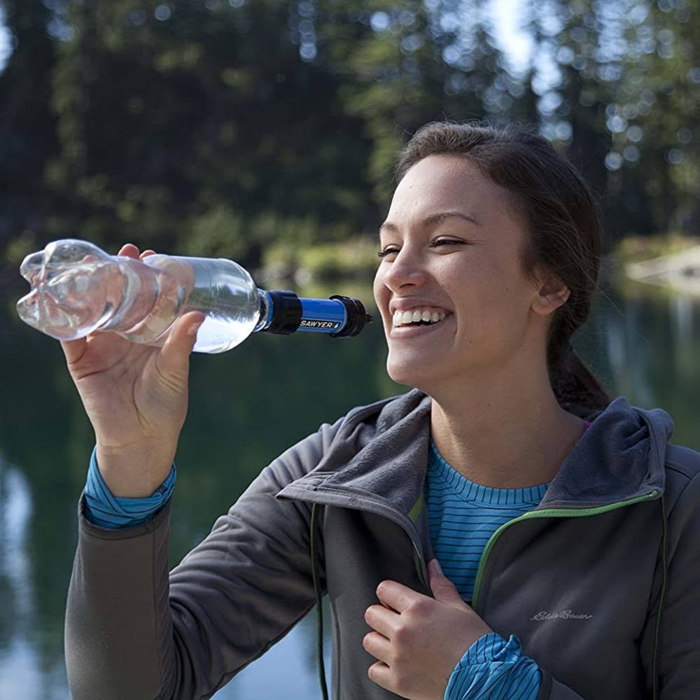 Sawyer Products SP126 Mini Water Filtration System 2-Pack Blue