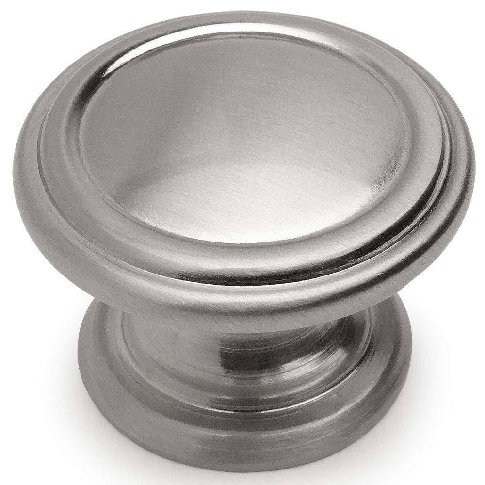 Cosmas 1426SN Satin Nickel Cabinet Hardware Round Knob - 1-5/16x22 Diameter - 25 Pack