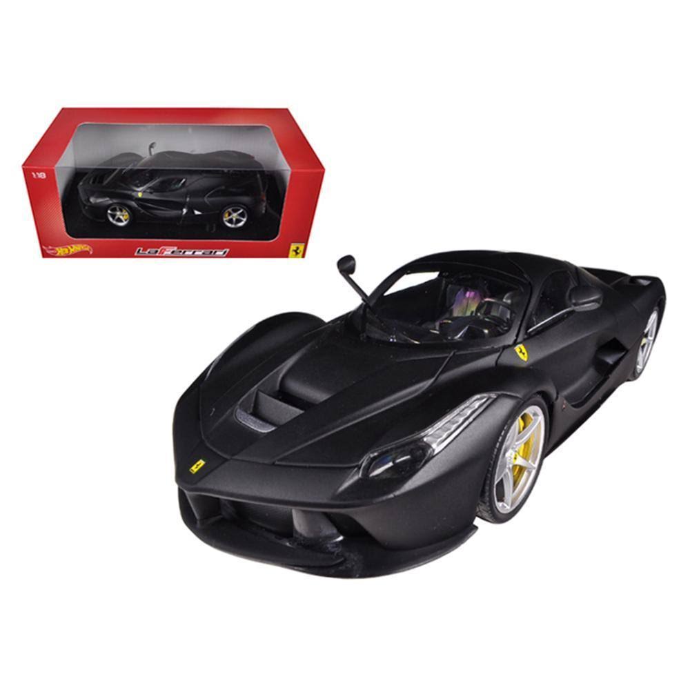 Ferrari LaFerrari F70 Hybrid Matt Black 1/18 Diecast Car Model by Hot
