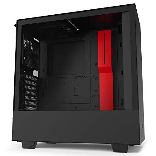 Nzxt H510 - Compact ATX Mid-Tower PC Gaming Case - Front I/O USB Type-C Port - T