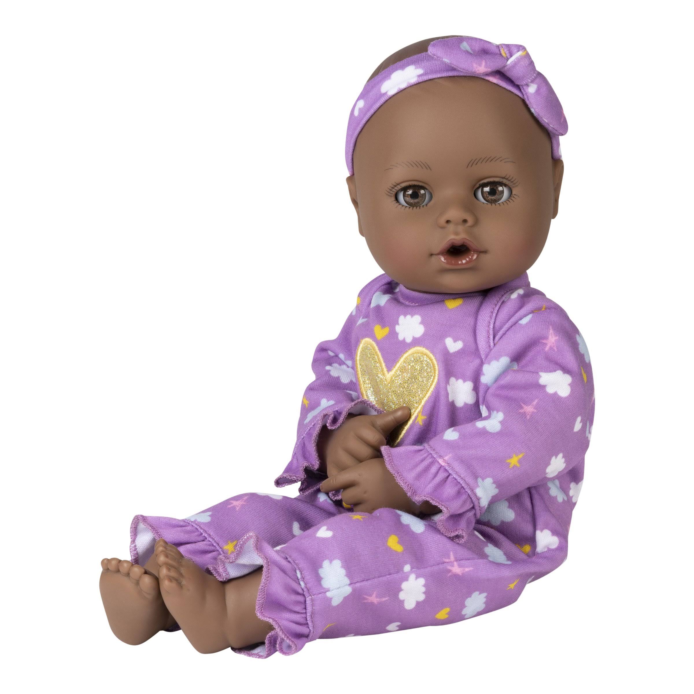 Playtime Black Baby Doll - Purple Dreams