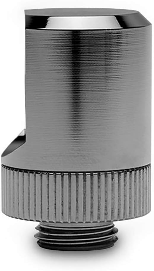 EKWB EK-Torque 90 Degree Angled Rotary Fitting, Black Nickel, 10-Pack