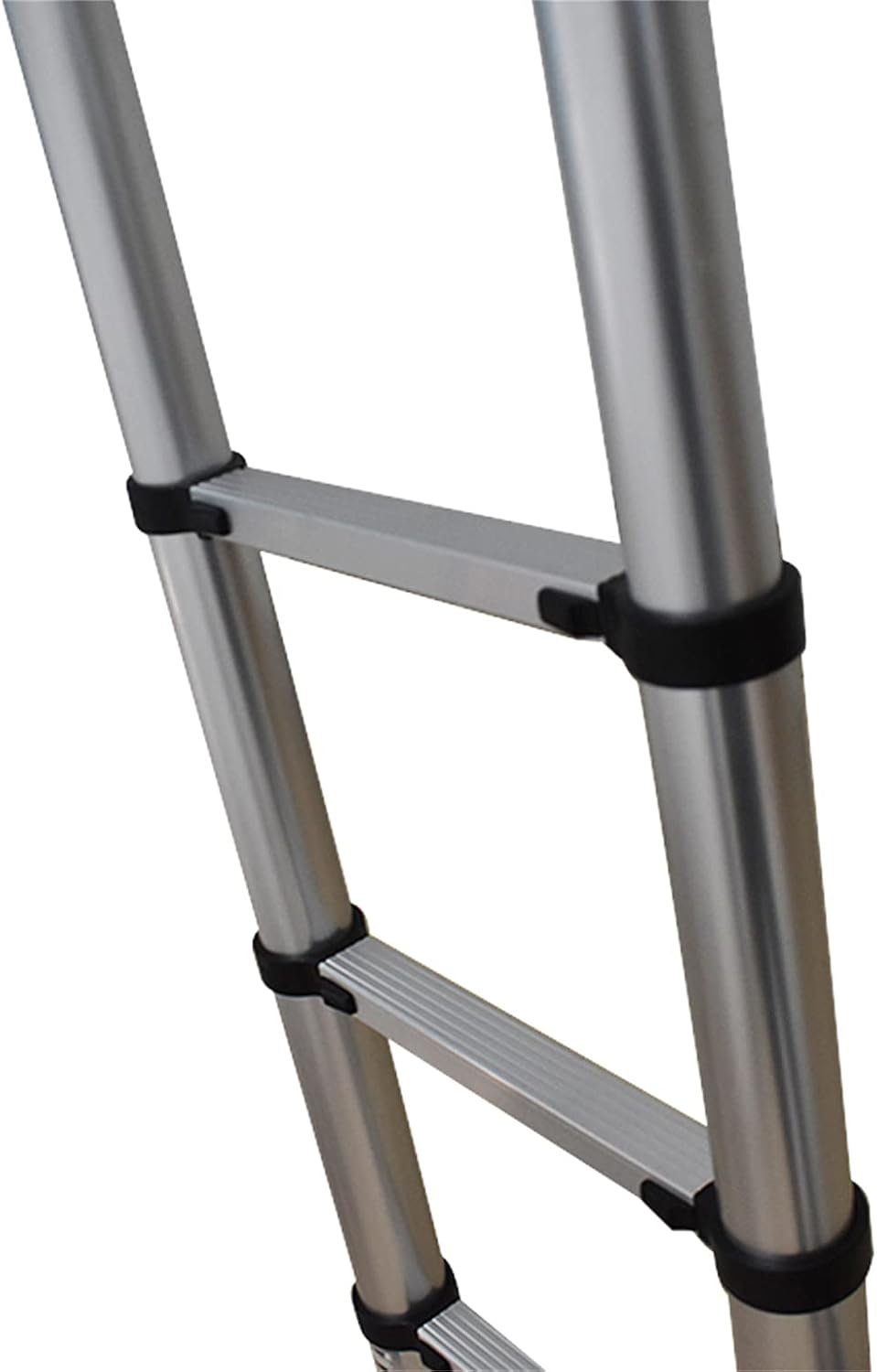 mitoharet 14.5FT Telescoping Ladder, Lightweight Collapsible Ladders, Aluminum Retractable Ladder, Single-Sided Ladder Telescopic Compact Ladders for Home,330LB Capacity