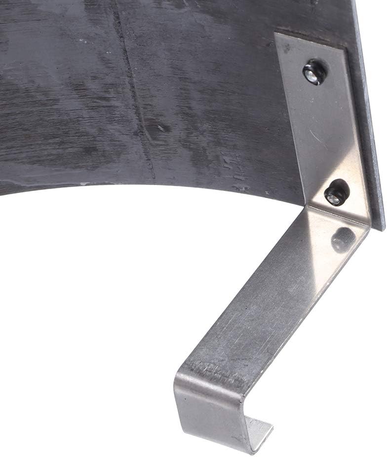 Air Intake Cone Cover, Carbon Fiber Intake Heat Shield, Car Accessory Universal Auto Modified Parts for Air Filters(Matte carbon fiber) Pack of 2