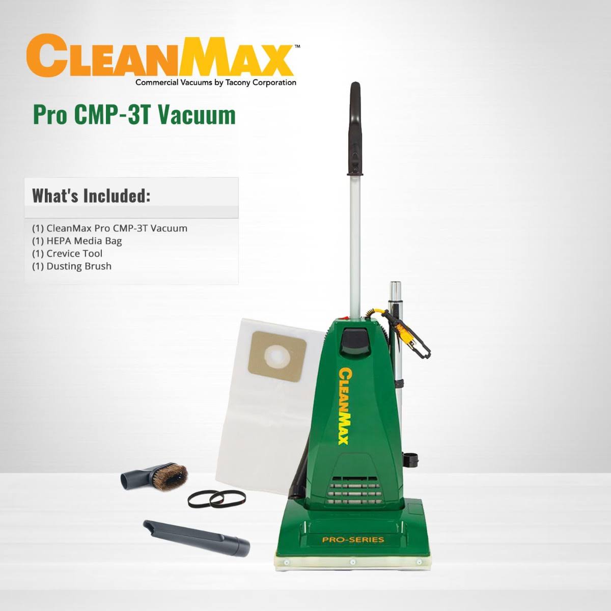 CleanMax Pro Series Upright Vacuum with Tools (CMP 3T)