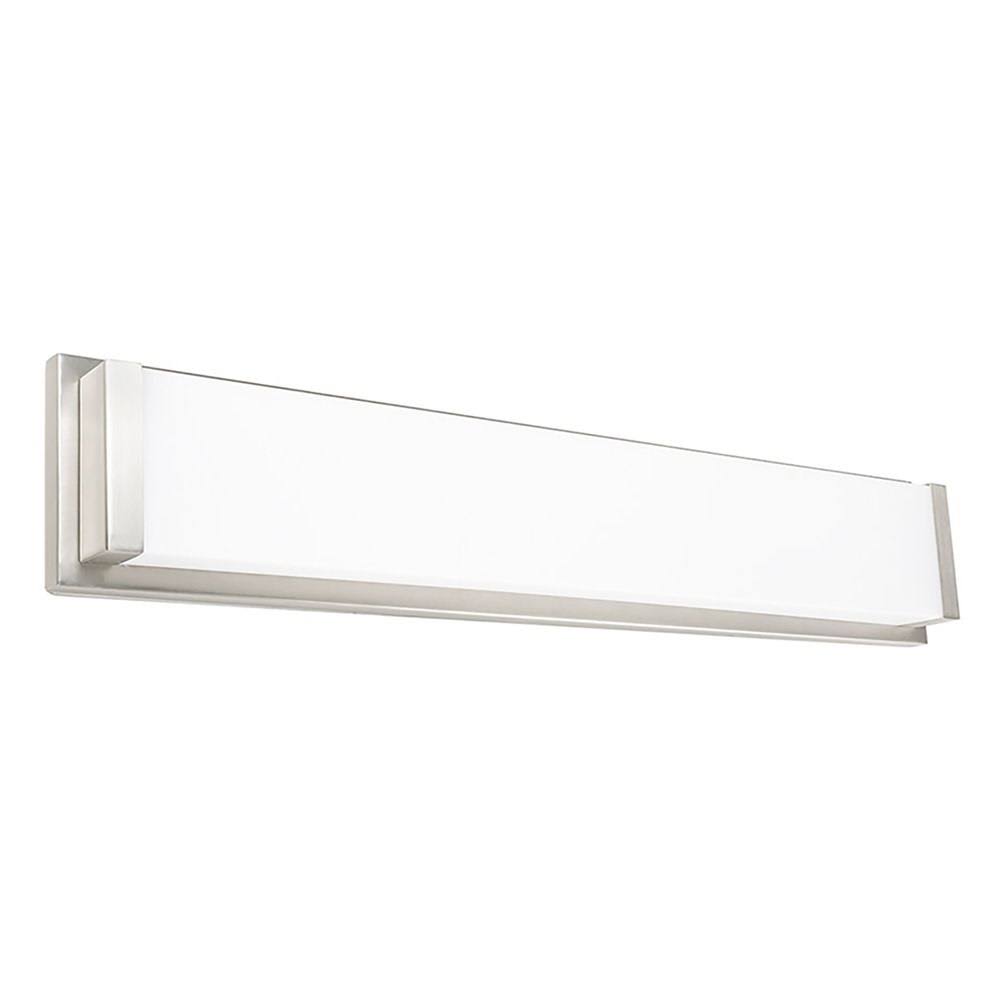 WAC Lighting WS-180127-35-CH Metro Energy Star LED Bathroom Vanity u0026 Wall Light, 27 Inches, Chrome