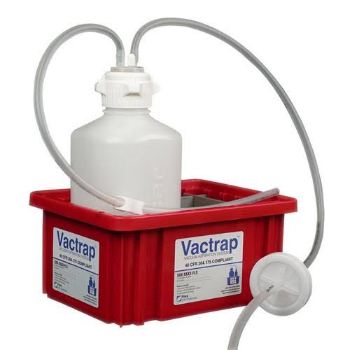 Foxx Life Sciences, 305-2001-FLS, Vactrap, 2L, PP, Red Bin