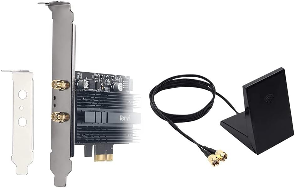 fenvi WiFi 6 AX200NGW PCI-E WiFi Adapter Card PCIe Wi-Fi 6 802.11ax Card PC Internet Network Wireless PCI Card Next-Gen MU-MIMO 2x2 2.4GHz 5GHz BT 5.1 3000Mbps 11AX Miracast vPro AX200 OFDMA WiFi nic Pack of 2