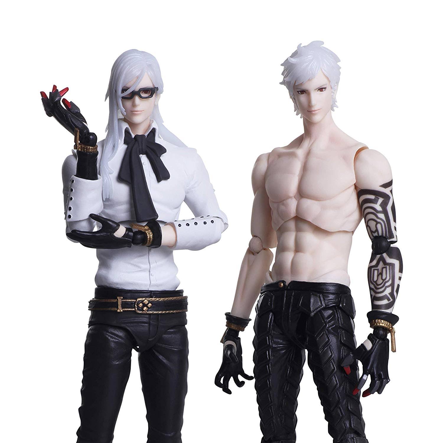 Nier Automata Bring Arts Adam u0026 Eve Action Figure Set