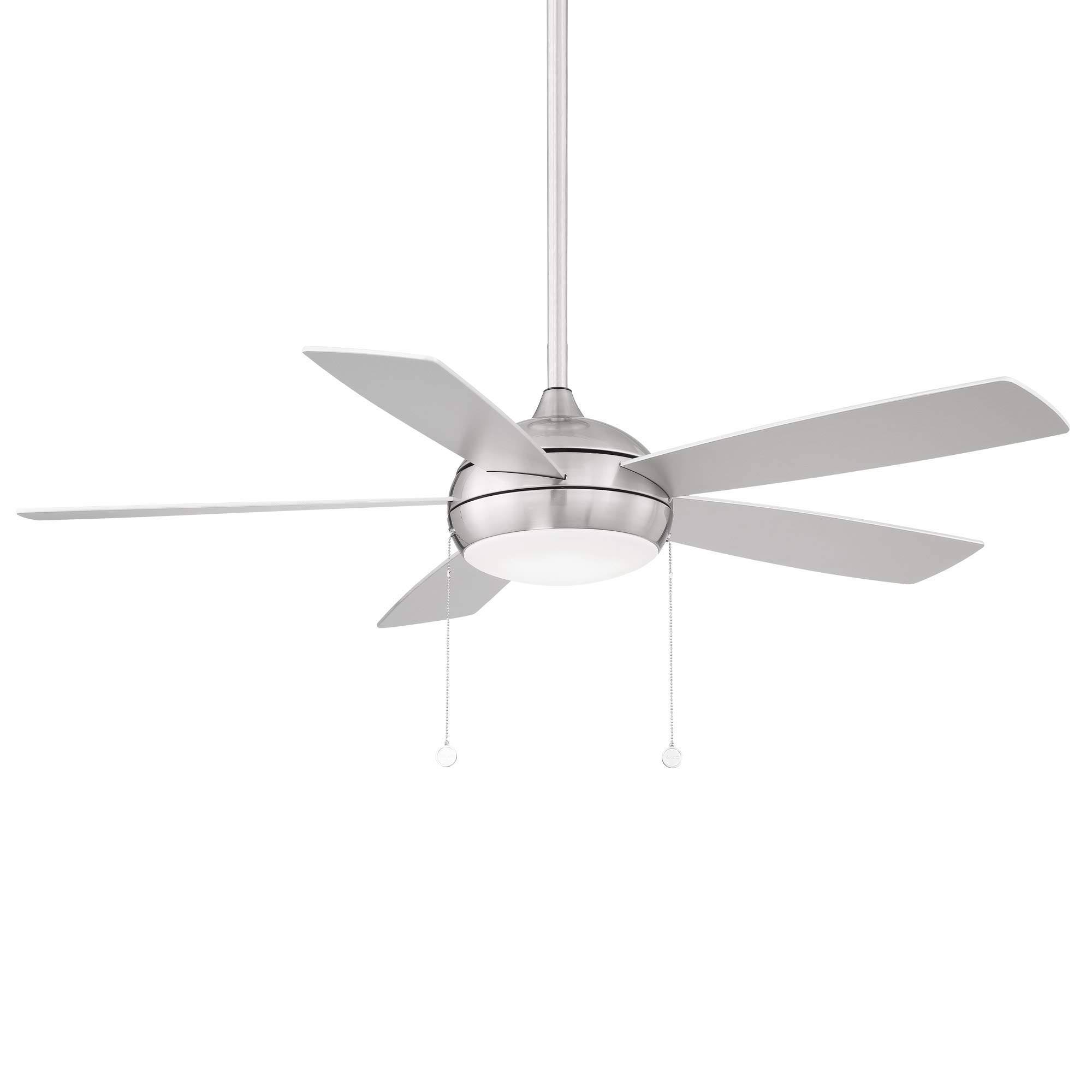 WAC Lighting-F-002L-BN-Disc - Ceiling Fan Brushed Nickel