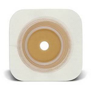 Sur-Fit Natura Durahesive Cut-to-Fit Skin Barrier 4-1/2 inch x 4-1/2 inch, 1-1/2 inch Flange - 10 Each / Box